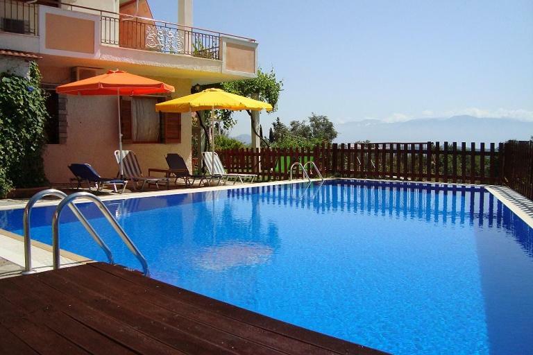 Villa'S Ground Floor Apartment With 60 Qm Swimming Pool Agios Christoforos  Екстериор снимка